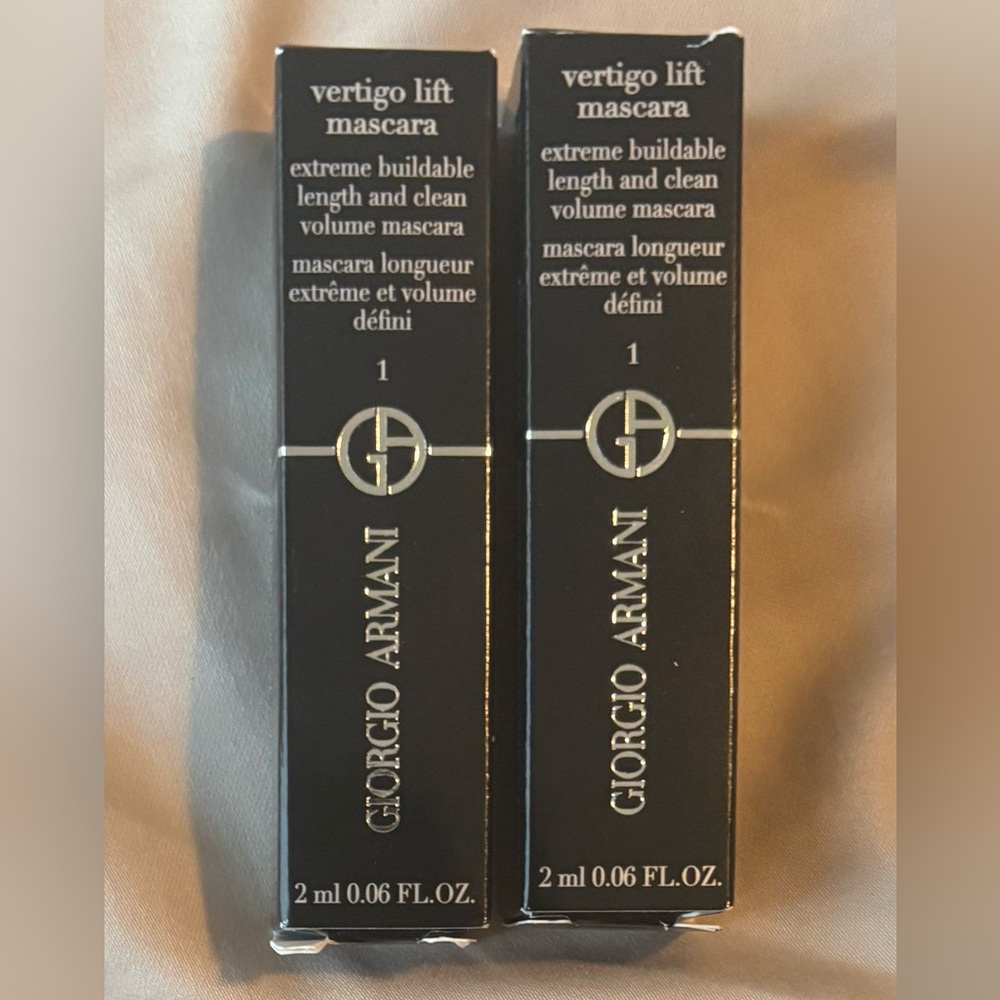 2 box 2ml each. Giorgio Armani Vertigo Lift Mascara